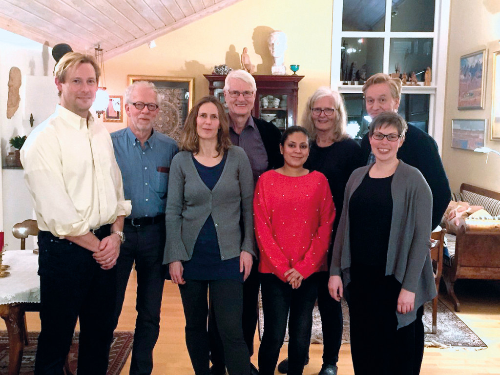 Noen av forskerne i ROSA 4. Fra venstre: Esben Buhl, Tor Claudi, Kjersti N&oslash;kleby, Bj&oslash;rn Gjelsvik, Nilam Shakeel, Anne Karen&hellip;