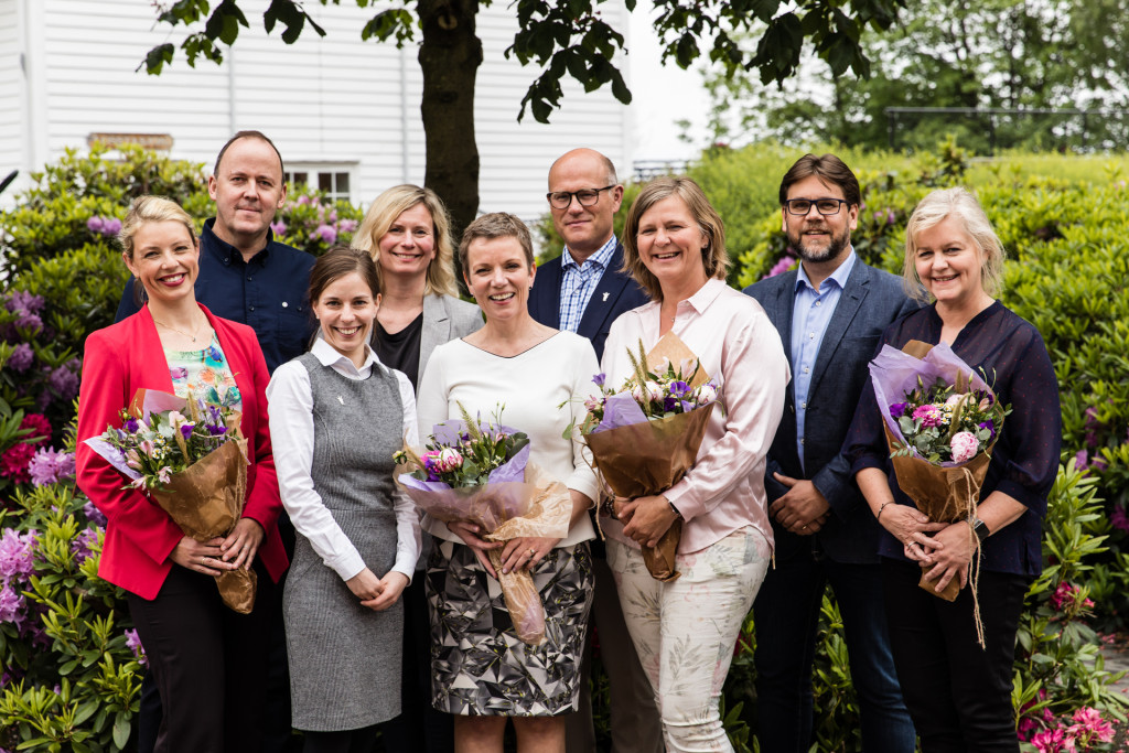 LEGEFORENINGENS NYE SENTRALSTYRE: (fra venstre) Clara Bratholm, Geir Arne Sunde, Kristin Kornelia Utne, Marit Karlsen,&hellip;