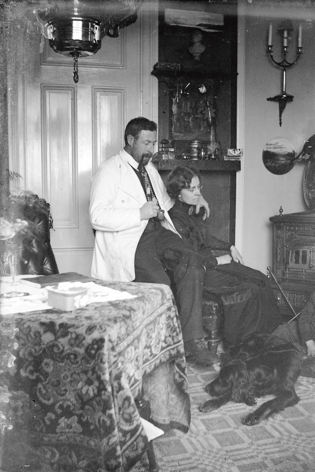 Christian Fredrik og Dagny Rossow, Andenes ca. 1918. Foto Magdalene Norman/S&oslash;rTroms Museum