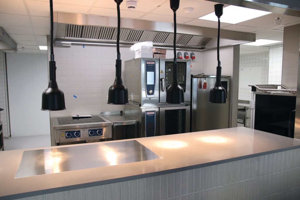 SERVERING: Splitter nye kantinefasiliteter i nye Legenes hus, som skal driftes av Toma.