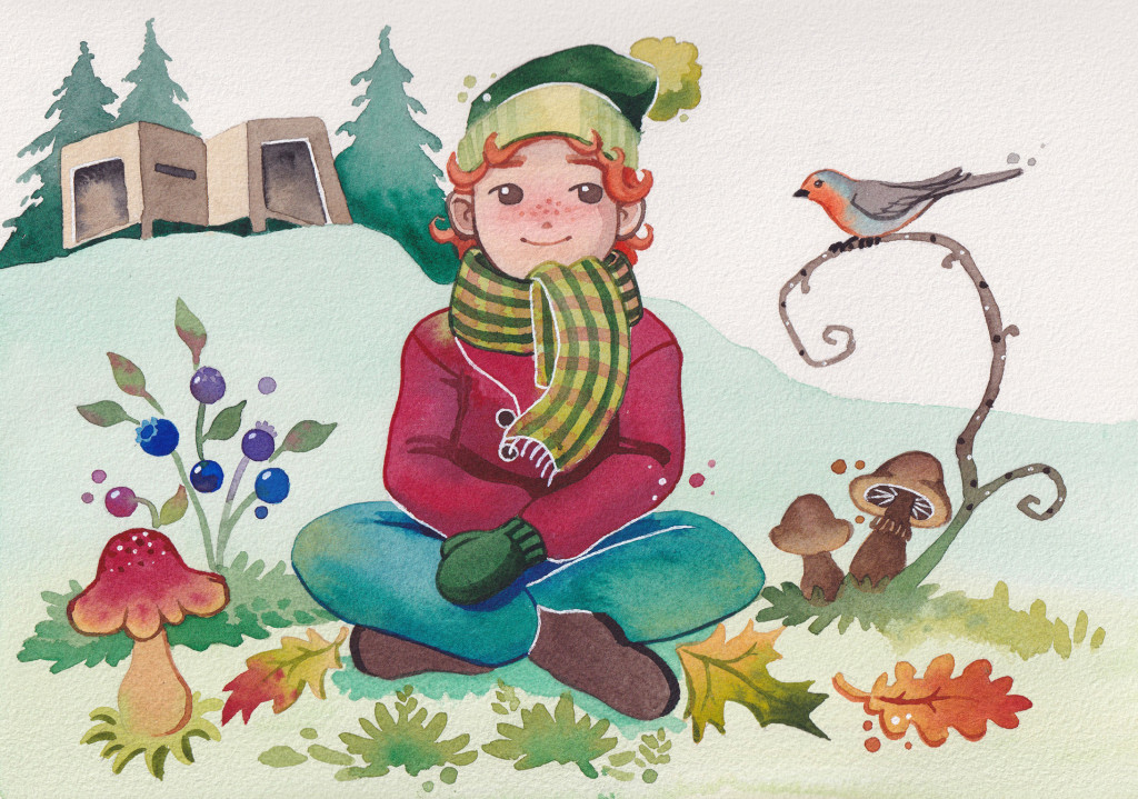 Illustrasjon: Nina Marie Andersen / Fabel illustrasjon