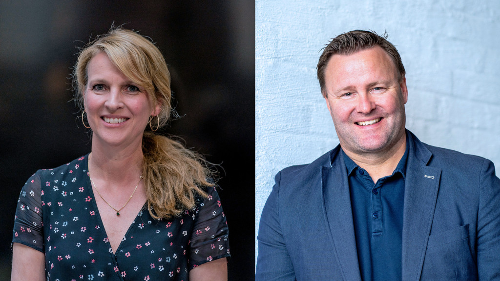 PRISVINNERE: Veterin&aelig;r Line Vold i Folkehelseinstituttet og lege og jurist Espen Rostrup Nakstad i Helsedirektoratet. Foto:&hellip;