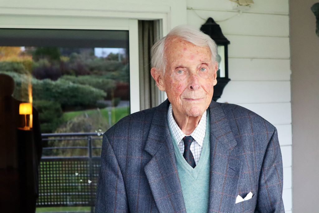 INNHOLDSRIKT LIV: Kjell W. Skarsten har i l&oslash;pet av sine 99&nbsp;&aring;r opplevd blant annet andre verdenskrig p&aring; n&aelig;rt hold, &aring; v&aelig;re&hellip;