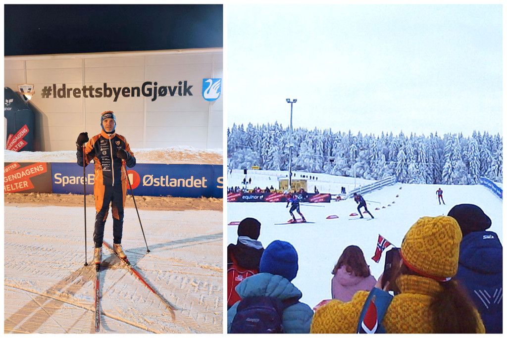 STEVNELEGE MED SKI P&Aring; BEINA: Med dobbelt lag ull under isolerende ytterplagg var det helt greit &aring; v&aelig;re utend&oslash;rs under NM,&hellip;