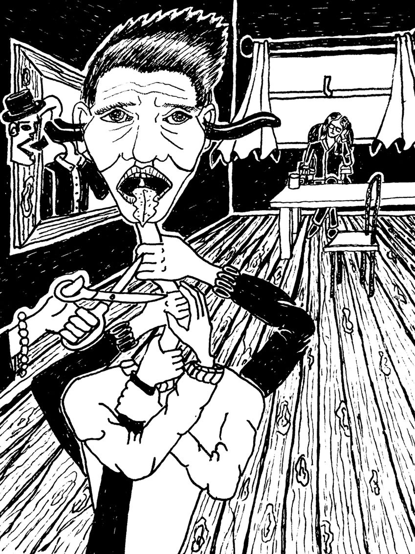 Selvportrett: Lars Christian Moen