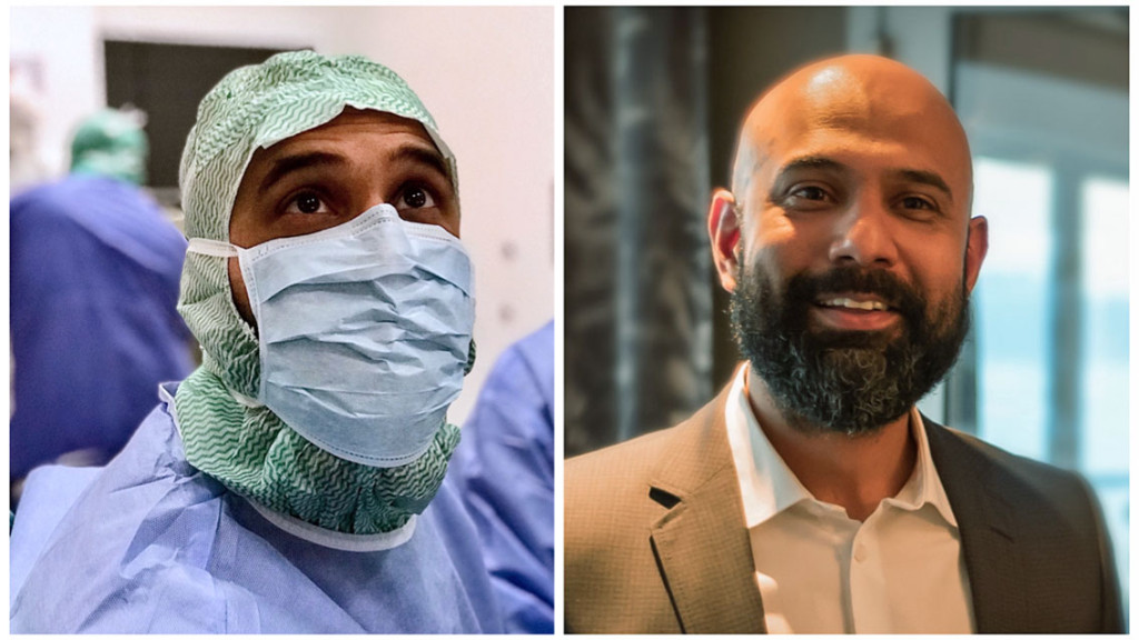 P&Aring; JOBB OG PRIVAT: Lederen av Norsk karkirurgisk forening, Shakil Aslam, kombinerer foreningsarbeid med jobb som overlege&hellip;