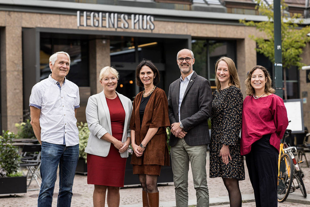 NYTT FAGSTYRE: Fra venstre: Harald Nes, Marte Kvittum Tangen, Gry Dahle, St&aring;le Sagabr&aring;ten (leder), Ragnhild L. Tveit og&hellip;