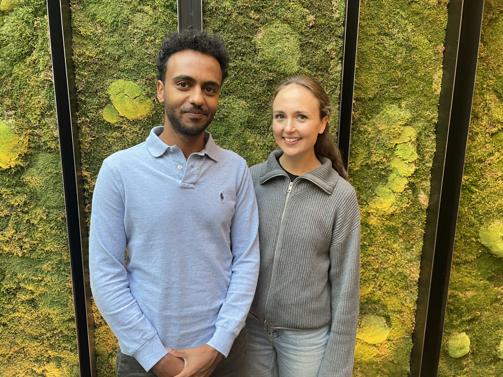 FERSKE ALLMENNLEGER: Nathalie Brynestad og Abdul Neru angrer ikke p&aring; at de gikk fra &aring; v&aelig;re sykehusleger til allmennleger&hellip;