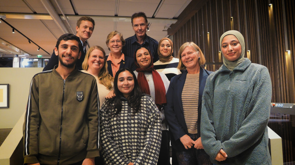 BES&Oslash;K AV MEDISINSTUDENTER FRA GAZA: Representanter fra Legeforeningen, Universitetet i Oslo og Leger Uten Grenser var samlet&hellip;