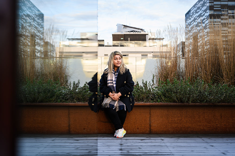 FREMTIDEN: Hvor AI og Ishita Barua befinner seg om noen &aring;r, er usikkert. Begge har gjort en lang reise allerede. Foto: John&hellip;