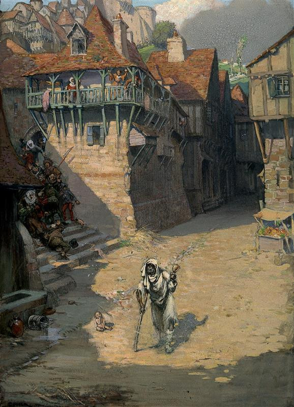 Richard Tennant Cooper (1885&ndash;1957). Malt p&aring; bestilling fra Henry S. Wellcome, ca 1912. Wellcome Collection / CC BY 4.0