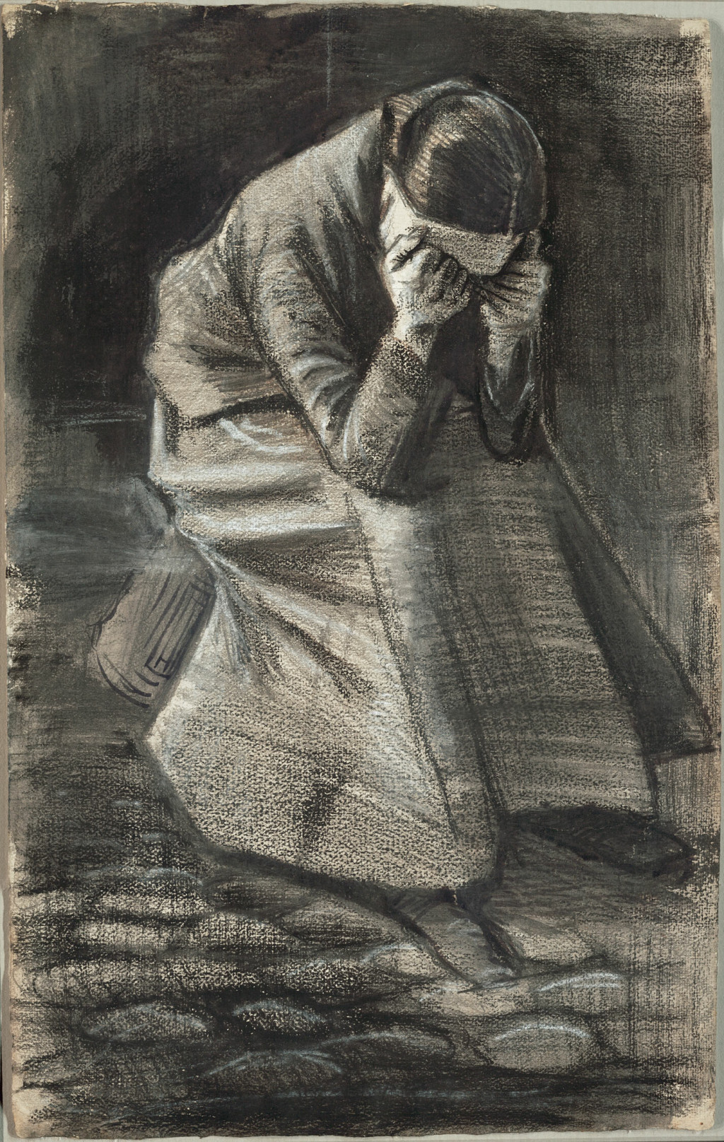 Illustrasjon: Weeping Woman (1883), Vincent van Gogh (1853-90). I offentlig eie, via Art Institute of Chicago