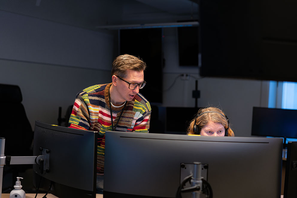 FAGLIG ST&Oslash;TTE: Veiledning og trygging av n&oslash;doperat&oslash;rene er viktig for at tjenesten skal yte best mulig. Foto: Leikny Havik