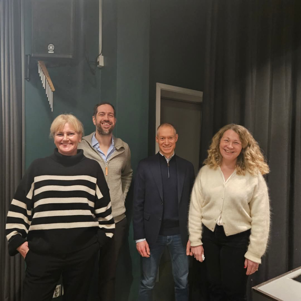 NY ARBEIDSGRUPPE: Fra venstre: Utvalgsleder Kari Risnes, Lars Christian Naterstad Lervik, Bj&oslash;rnar Grenne og Solveig Kl&aelig;bo&hellip;