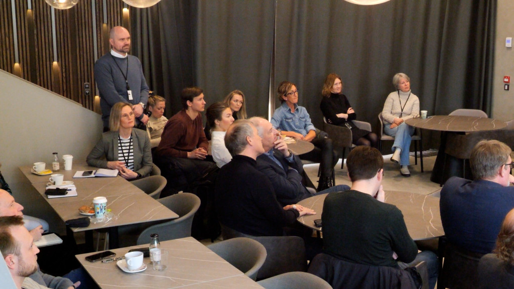 SOLID OPPM&Oslash;TE: M&oslash;tet var meget god bes&oslash;kt, i tillegg var det var rekordmange som fulgte det p&aring; stream