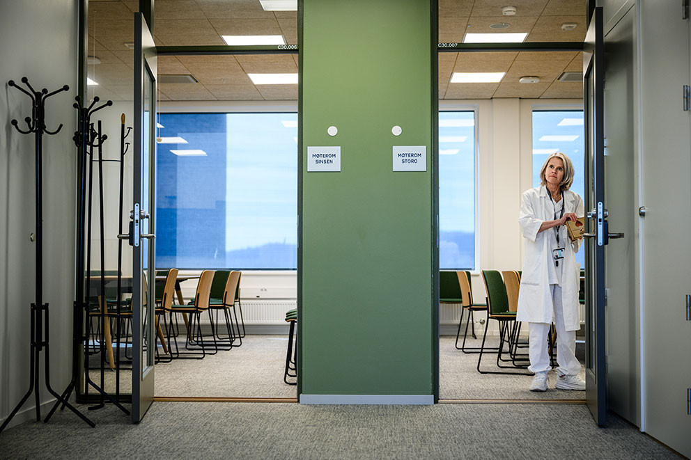 IKKE FOR STREIT: Eline Thorleifsson var redd for at de nye legevaktlokalene p&aring; Aker skulle bli for &laquo;streite&raquo;, men det har&hellip;